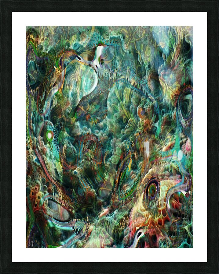 Irrgarten Picture Frame print