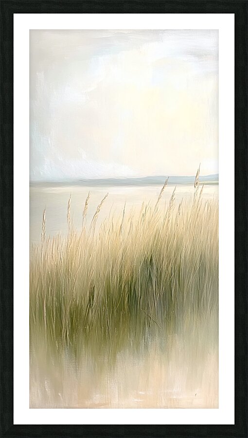 Simple Neutral Landscape Picture Frame print