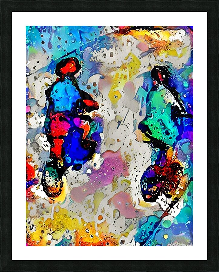 Encounter Picture Frame print