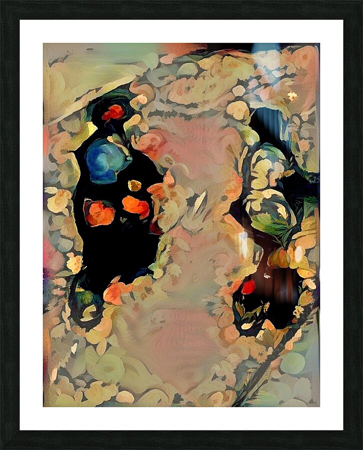 riding across Picture Frame print
