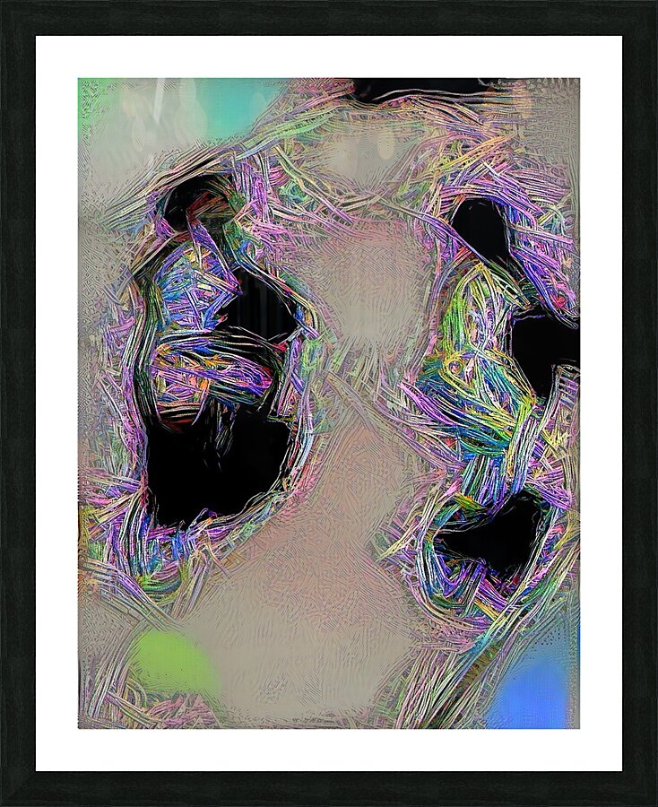 sketchy drive Picture Frame print