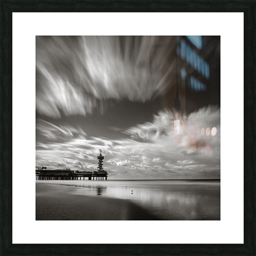 Pier End Picture Frame print
