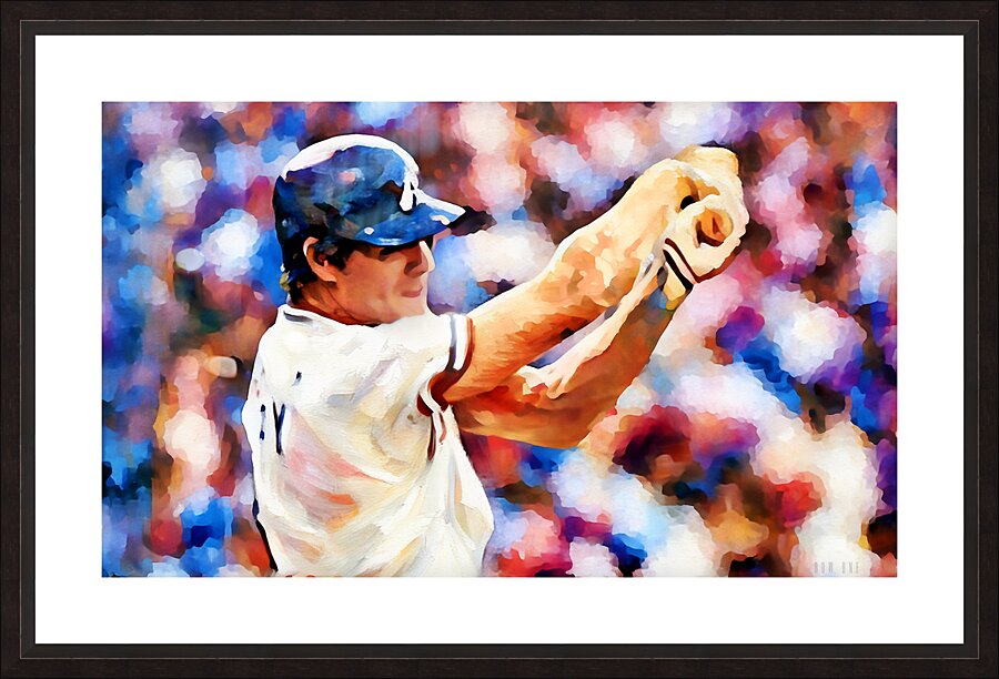 Dale Murphy Power Picture Frame print