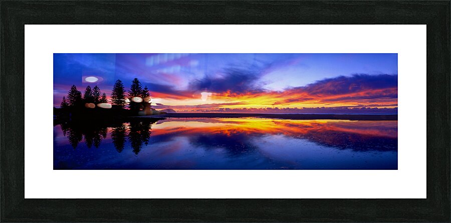 Morning Mirror Picture Frame print