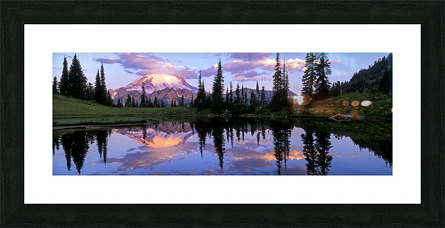 Rainier Rising Picture Frame print