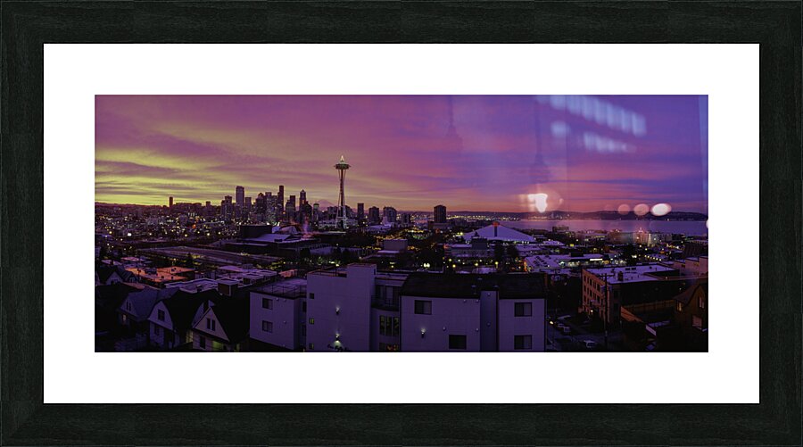 Queen Anne View Picture Frame print