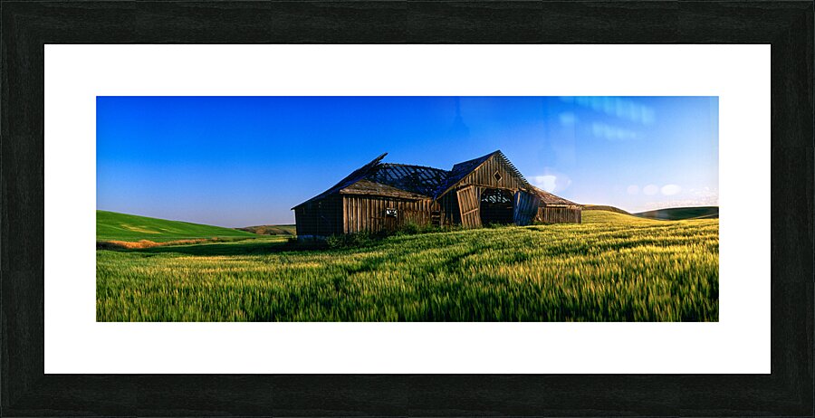 Baylor Barn Picture Frame print