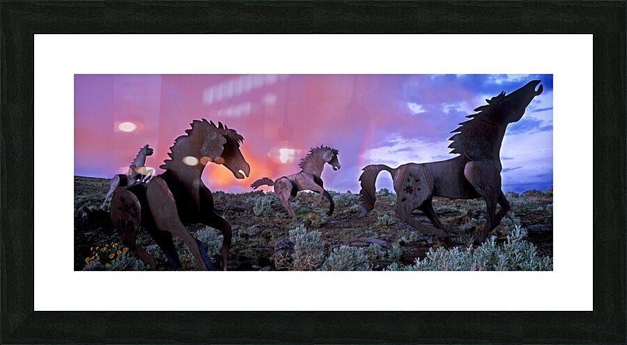 Wild Iron Picture Frame print