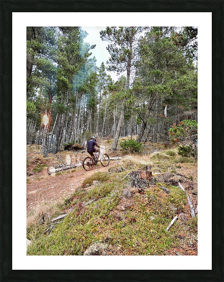 Scenes from the Trail- Onwards and Upwards Through the Scottish Highlands Picture Frame print