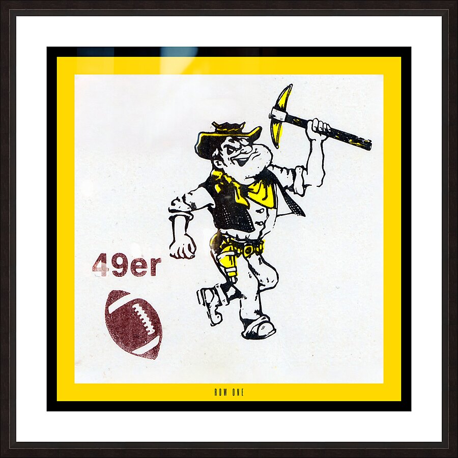 1988 Long Beach State 49ers Picture Frame print