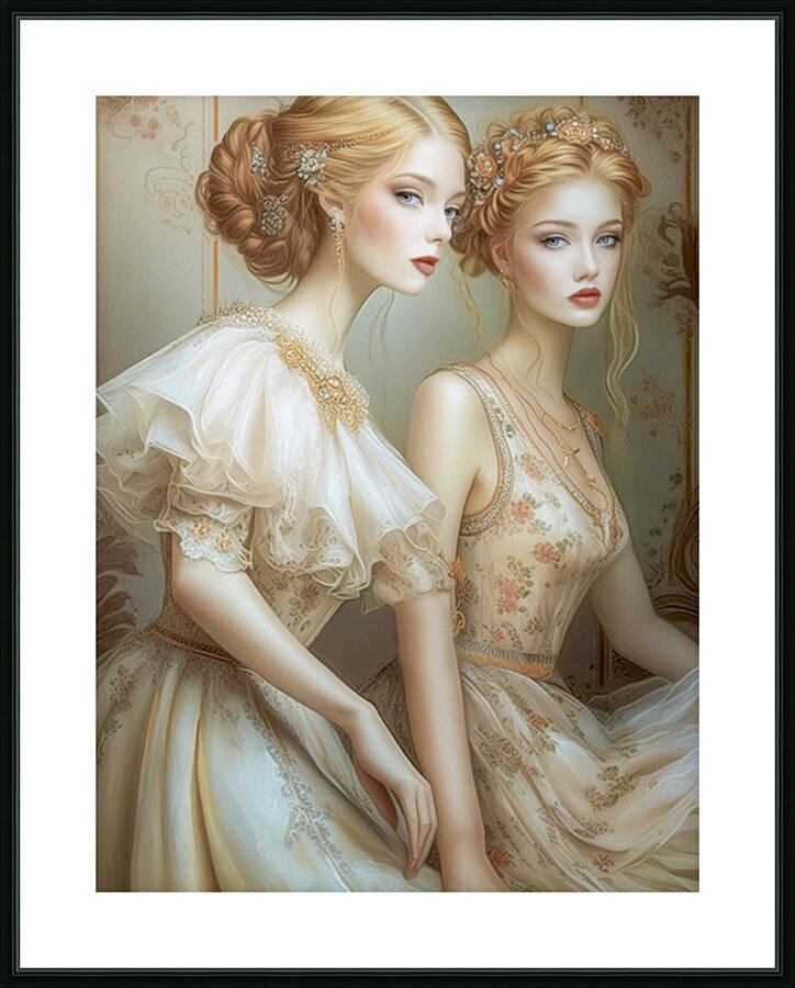 Glam of the Gatsby Era  Picture Frame print