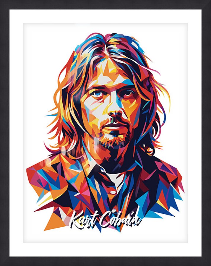 壁掛けKurt Cobain ポップアート作品 壁掛けKurt Cobain ポップアート作品-ネット公式