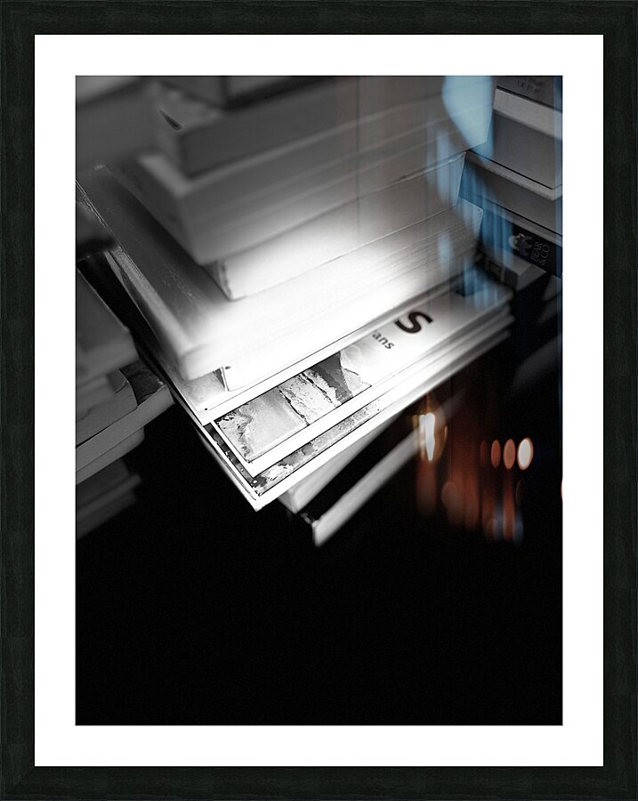 Everyday Lifes Moments- Black and White Views Picture Frame print