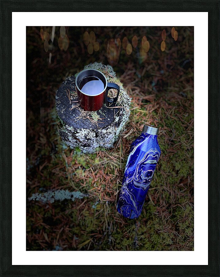 Scenes from the Trail- Outdoor Cafe Picture Frame print