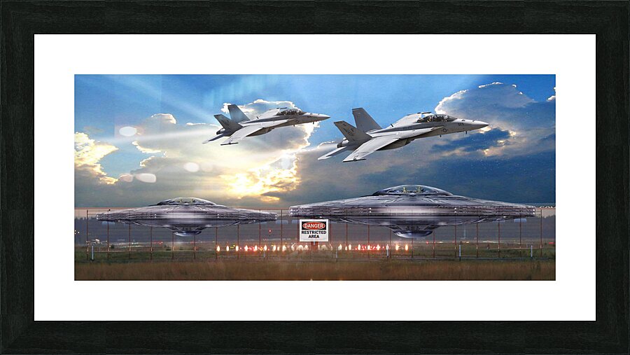 Area51AH Picture Frame print