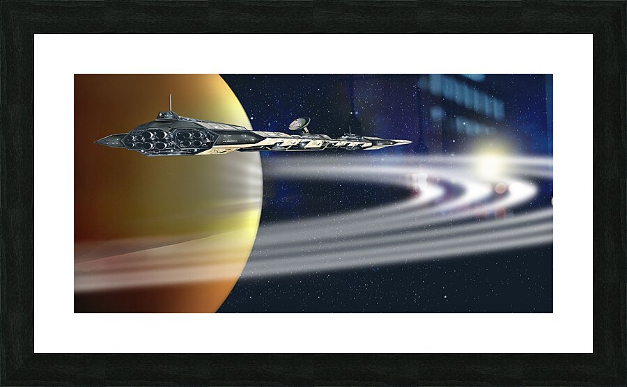 Starlite Picture Frame print