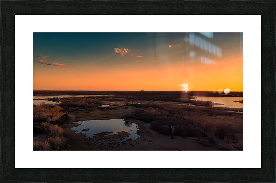 Lino 2 Mpls Picture Frame print