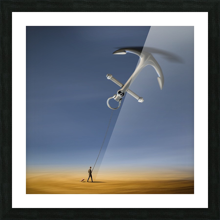 Fishman Picture Frame print