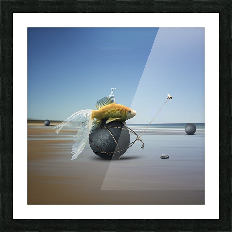 Tenacity Picture Frame print