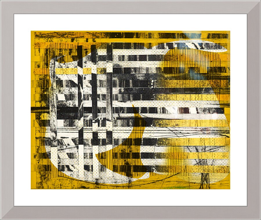 Montage 34 Picture Frame print