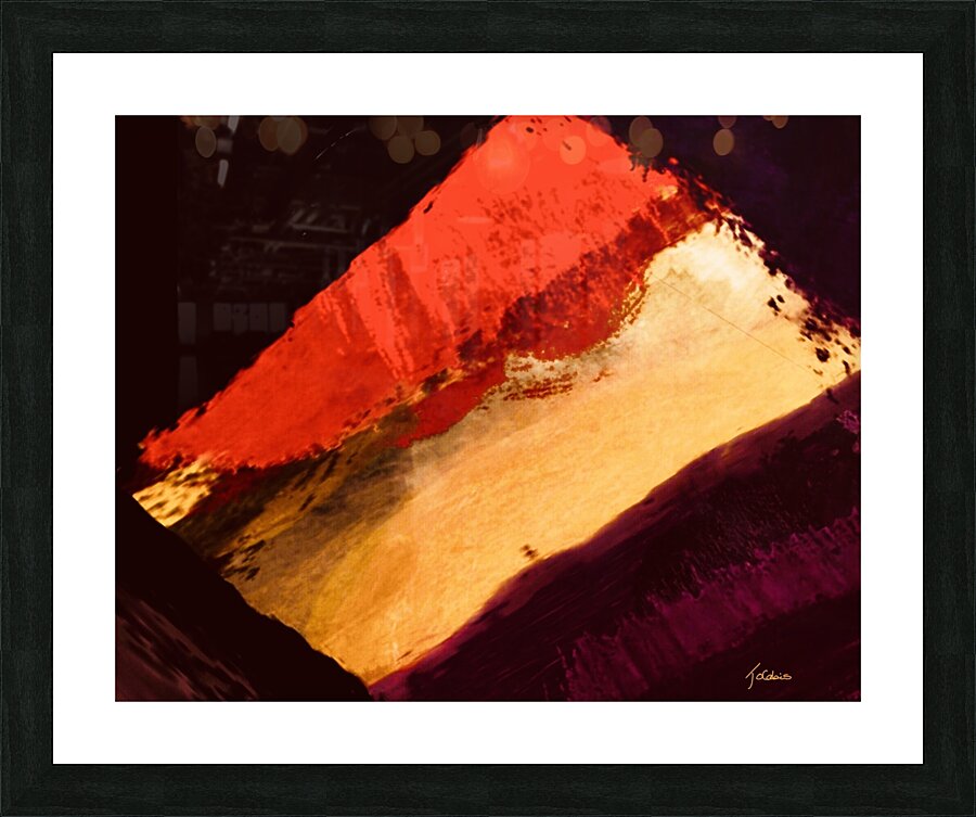 Drapeau  Picture Frame print