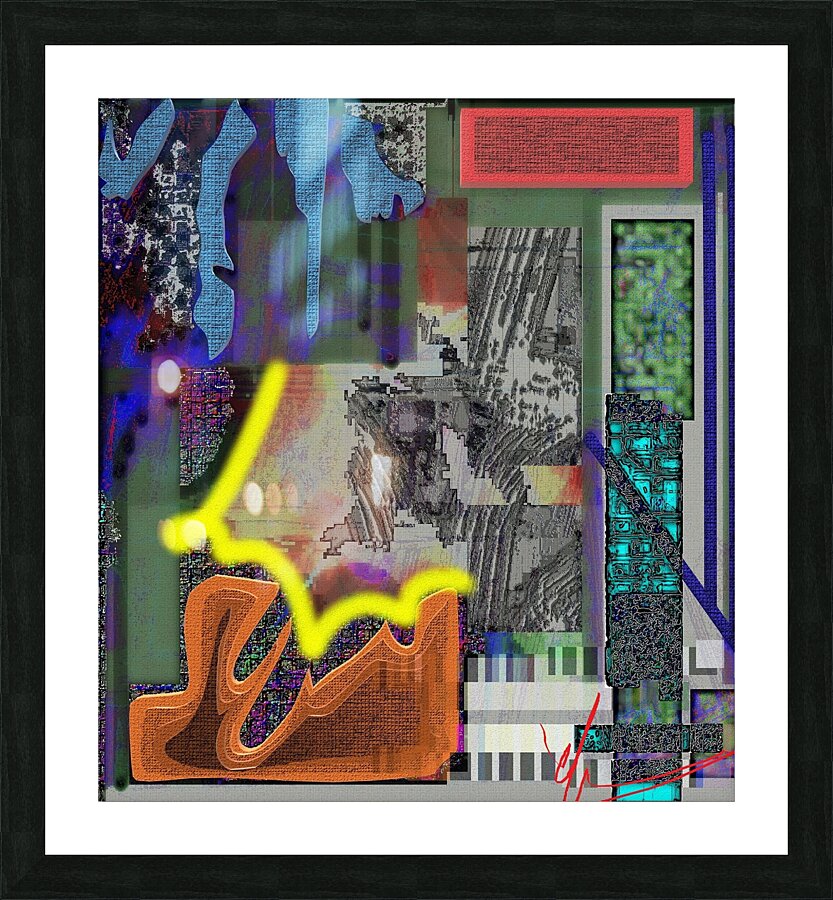 As Expected as Can Be Bell Picture Frame print