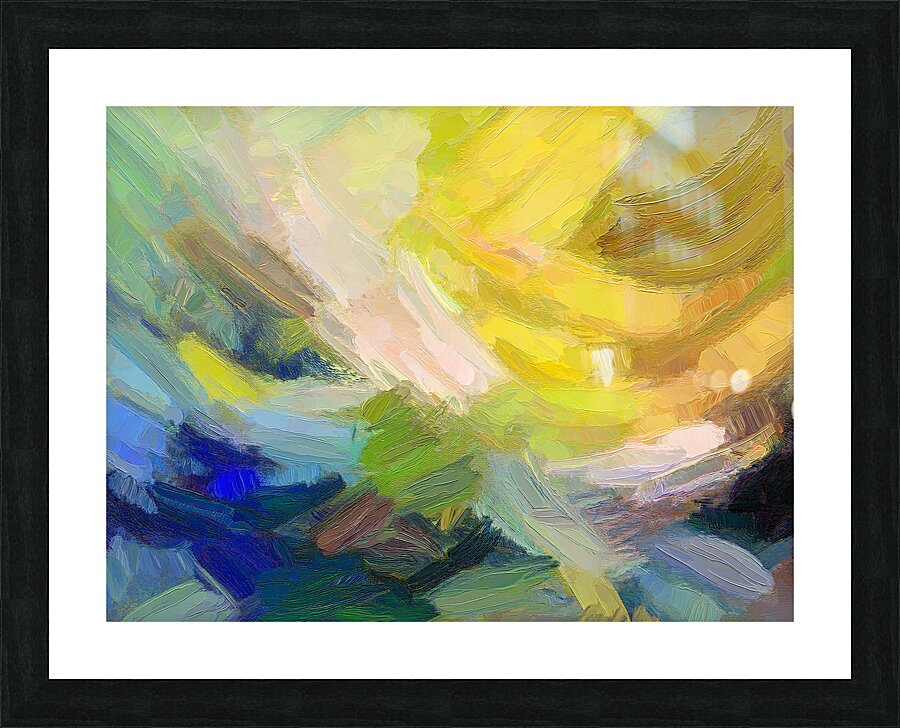 The Green Room Picture Frame print