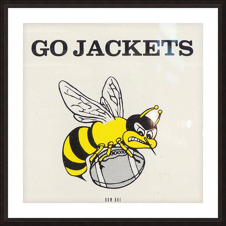 Go Jackets Picture Frame print