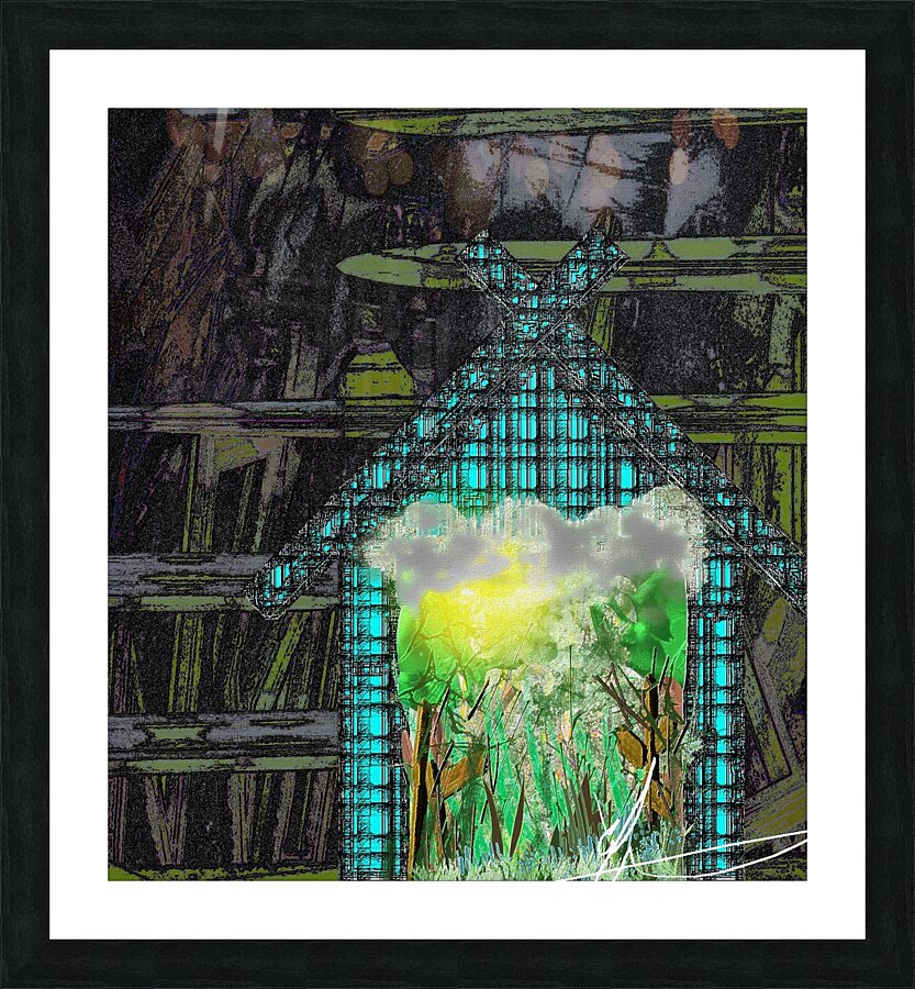 Woods in the Cabin Picture Frame print
