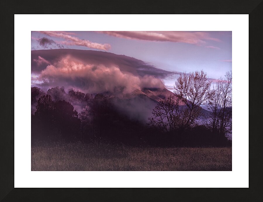 Blue Ridge Mountains Daybreak Picture Frame print
