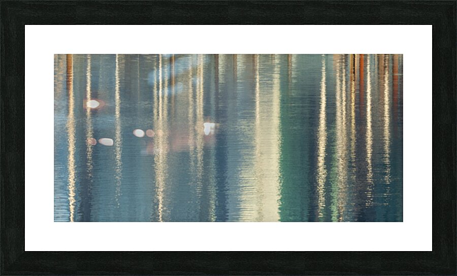 Marina Reflection Picture Frame print