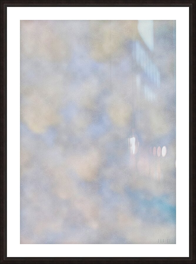 Blue Sky Lower Corner Picture Frame print
