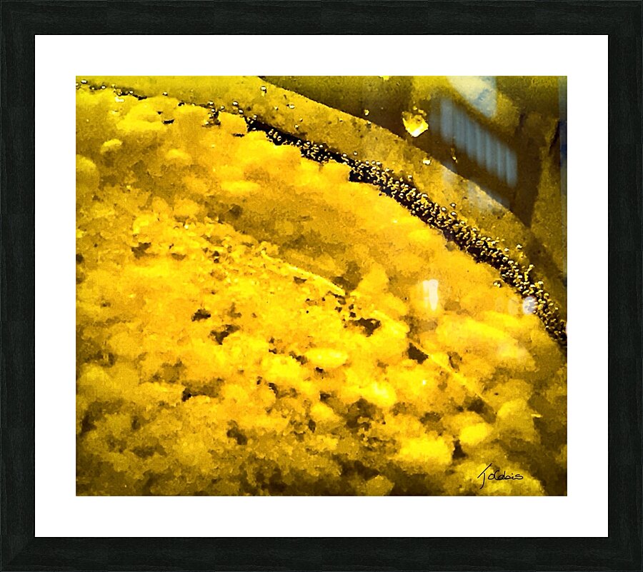 Pepites granulees Picture Frame print