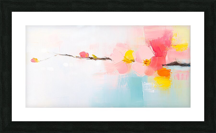 Sakura Season Picture Frame print