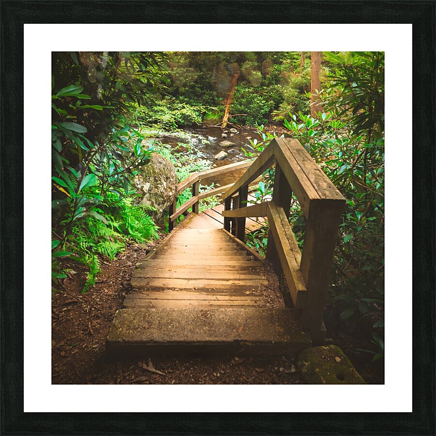Wildcreek Cove Stairs Picture Frame print