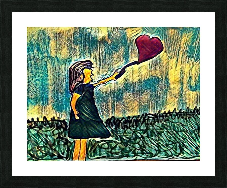 I let you go Picture Frame print
