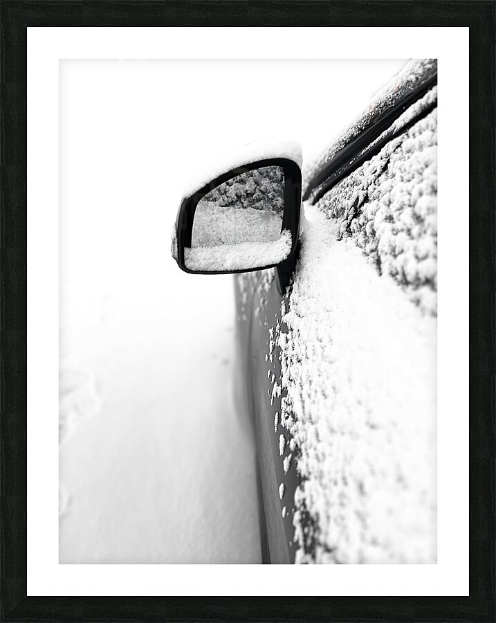 Everyday Lifes Moments- White Out in the Scottish Highlands Picture Frame print