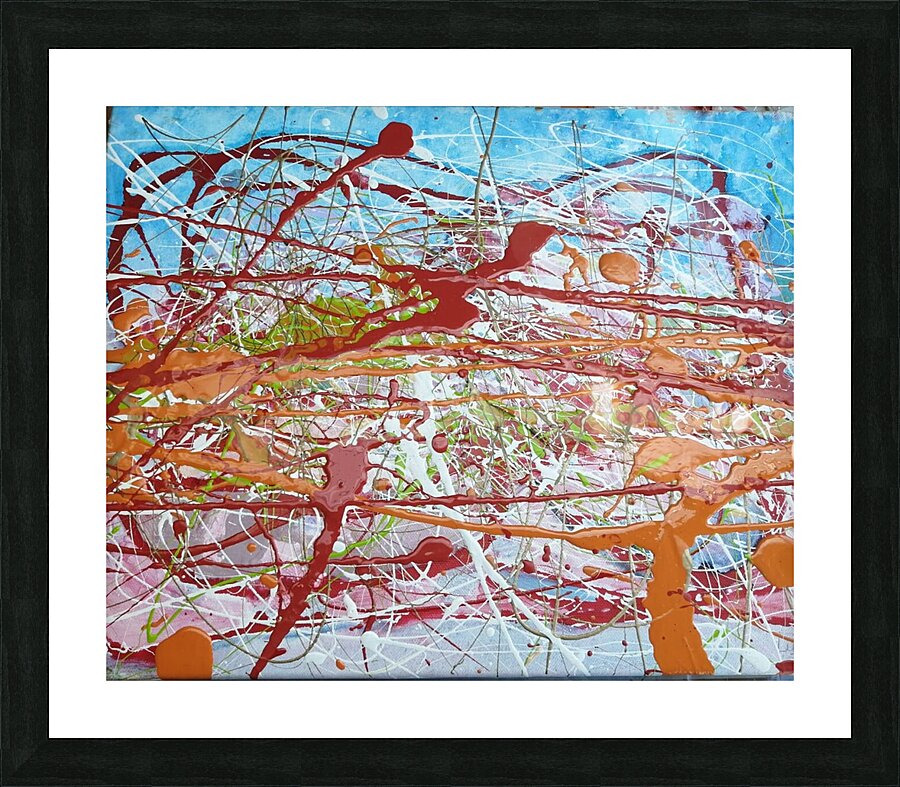 flow Picture Frame print