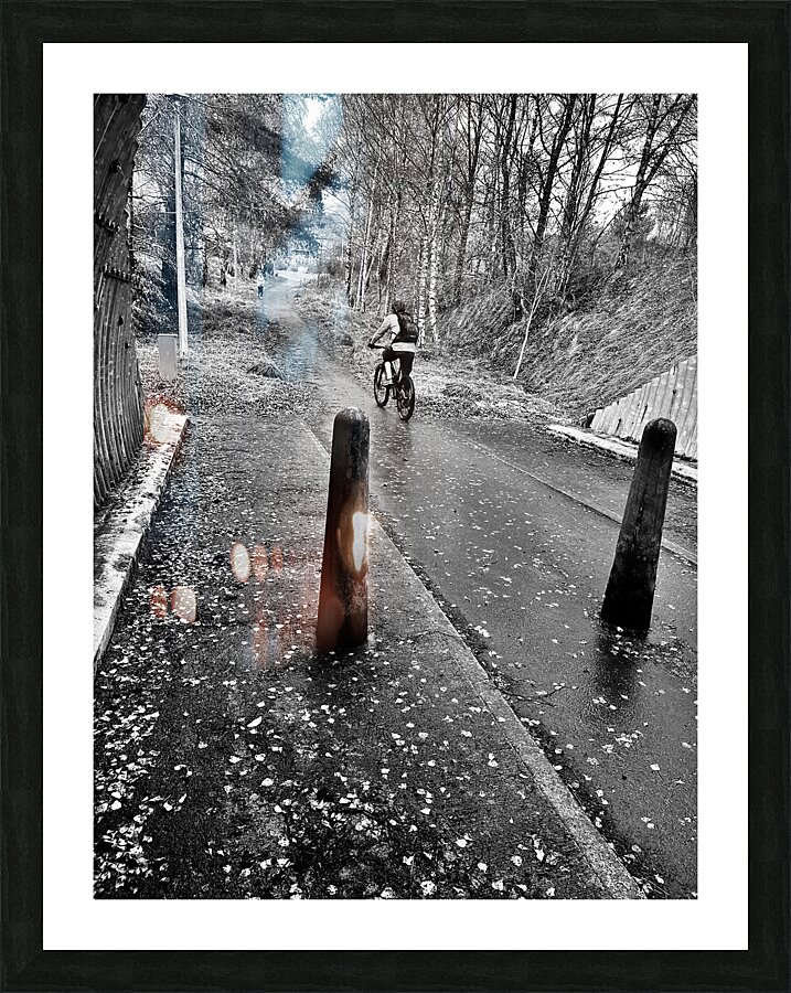 Everyday Lifes Moments- The Trails Await Picture Frame print