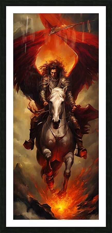 Oil painting  Picture Frame print