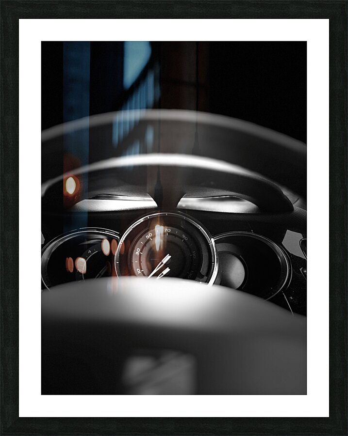 Everyday Lifes Moments- The Car Picture Frame print