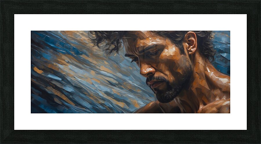 The Blue of Despair  11 Picture Frame Printing