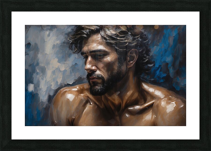 The Blue of Despair  12 Picture Frame Printing