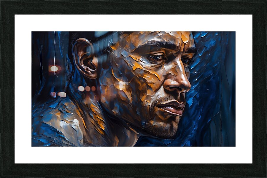 The Blue of Despair  15 Picture Frame Printing