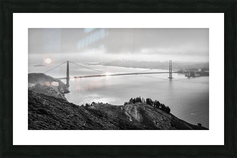 Morning at the Golden Gate Picture Frame print