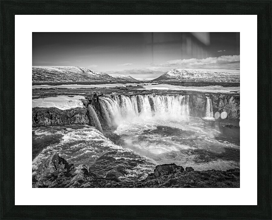 Godafoss Iceland Picture Frame print