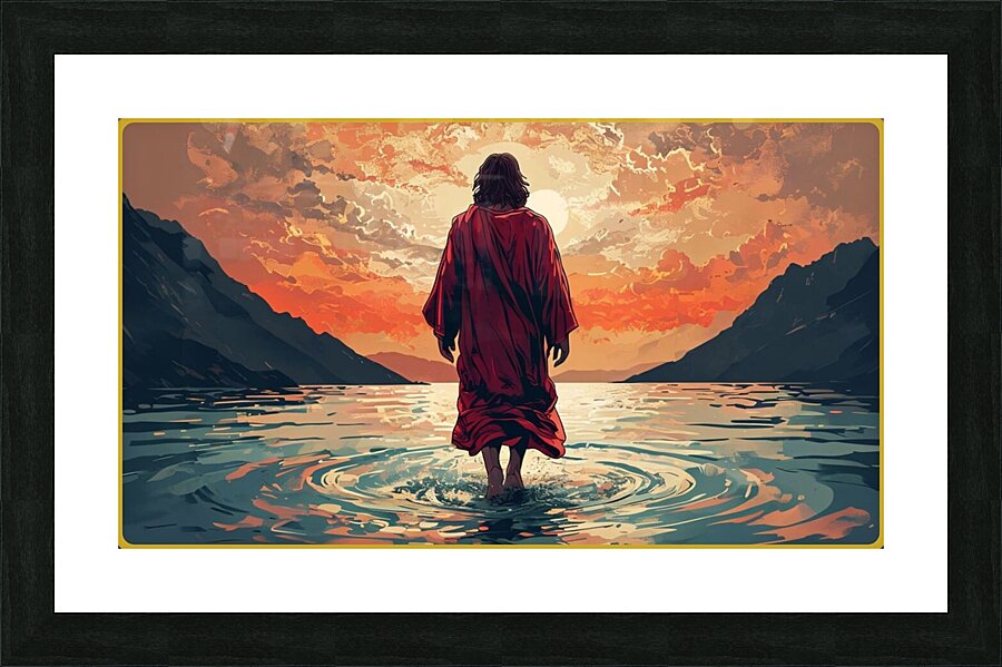 Father Noel  Picture Frame print