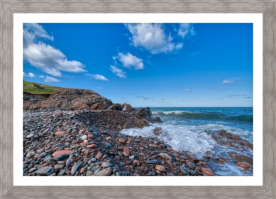 Awash at Corney Brook Picture Frame print