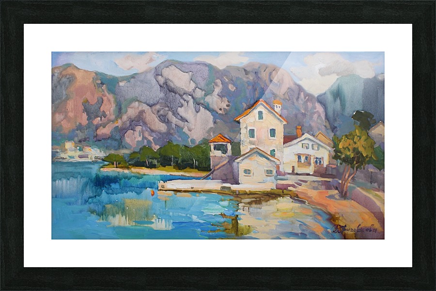 Evening shine Picture Frame print