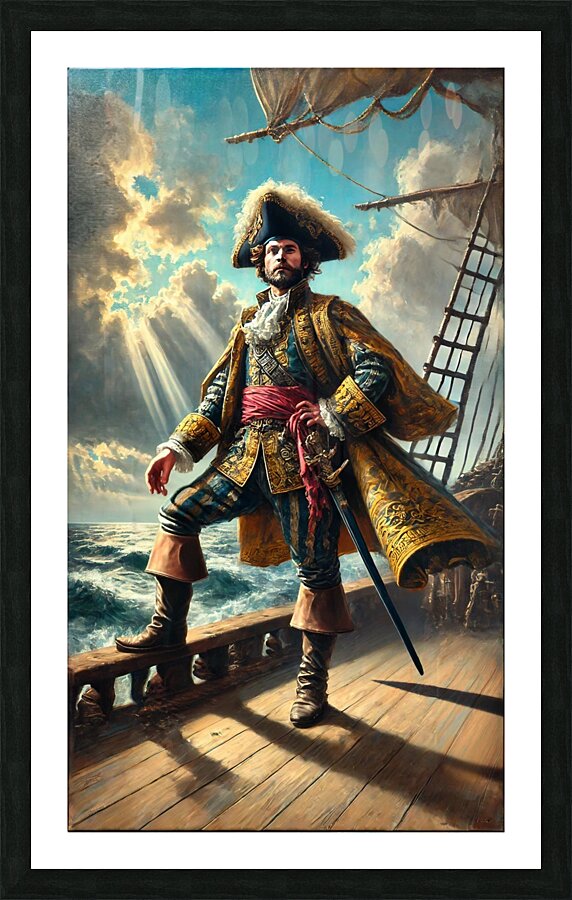 Henry Morgan - The King of the Buccaneers  Picture Frame print
